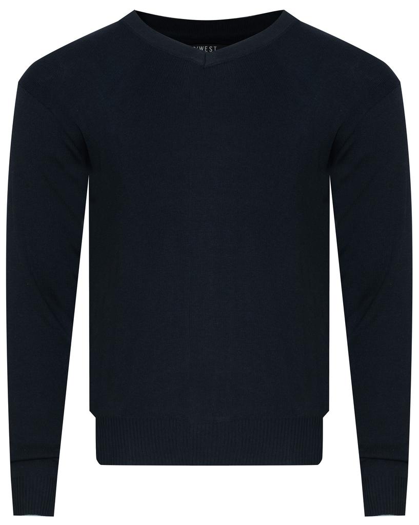 MEN'S SWEATER - B-6425 NAVY BLUE XXL