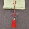 Wooden Tassel Keychain Ornament for Spring Festival - Car Hanging Decoration for Wealth & Prosperity
