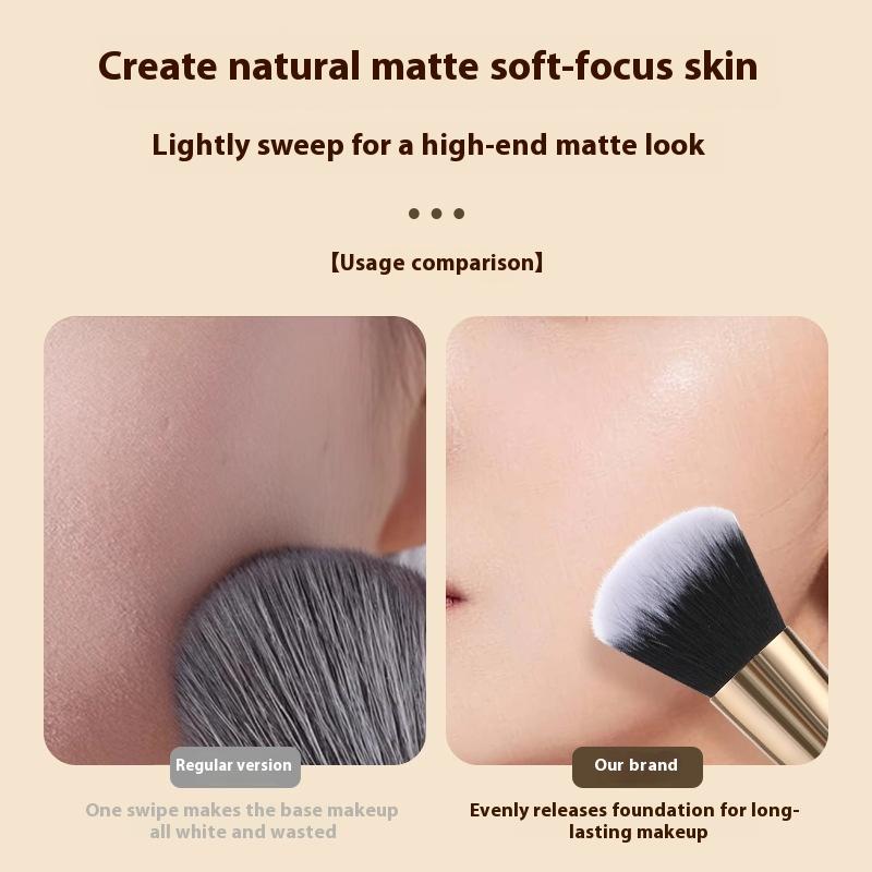 1/3 Stück Doppelseitiger Foundation Make-up Pinsel Angeschrägter Concealer Make-up Pinsel zum Verblenden Flüssig Puder Flauschige Kosmetikwerkzeuge