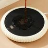 Round Dish Heating Plate Temperature-adjustable Cat Bowl Heating Pad Cat Bowl Heater  Winter