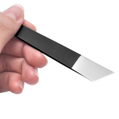 Scharfes Leder-Schälmesser-Werkzeug, DIY-Lederhandwerk, Sicherheits-Schneidmesser, abgeschnittene dünne Messer, Grabenverdünnung, Pro-Skulptur-Messer