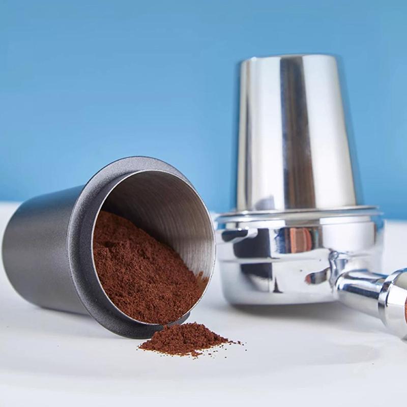 Koffiedoseerbeker 51/53/58 Mm Roestvrij Staal Koffiedoseerbeker Poederdispenser Onderdeel Voor Espressomachine Koffiezetapparaat Accessoires