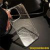 Transparent Fine Flash 17promax Apple Mobile Phone Case 16 Suitable for Iphone15 Soft Case 11 Premium Luxury 12/14