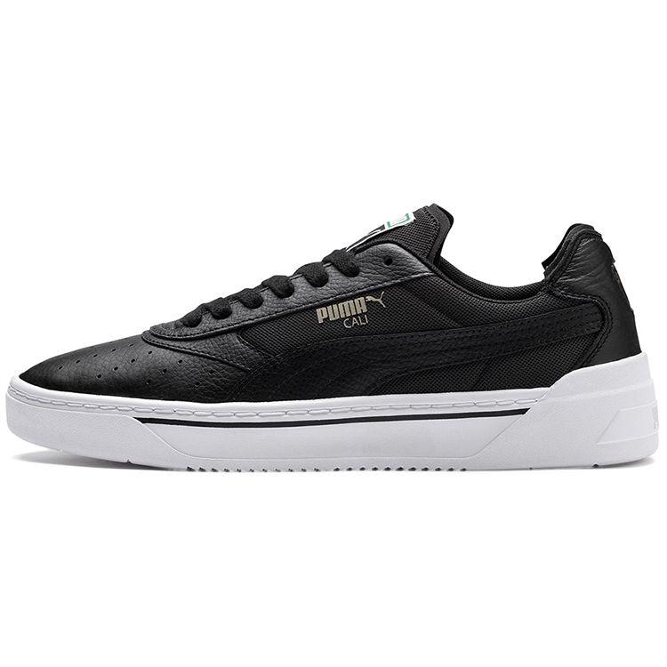 Puma Cali Series Comfortable Daily Low-Top Sneakers Unisex Sneakers Black Green 369337-01