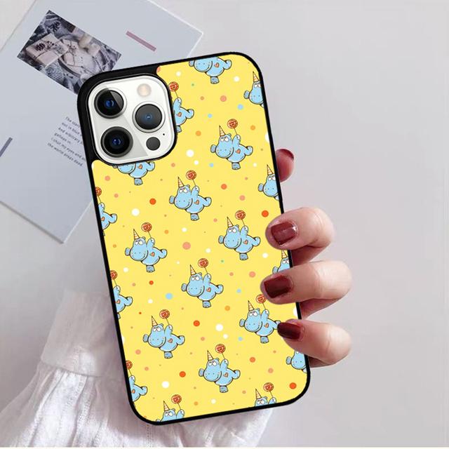 

Чехол на заднюю панель телефона с рисунком из мультяшных бегемотов для iPhone 17 Air 16 15 14 13 11 12 Pro Max Plus Shell Coque iPhone 13