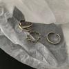 Style Korean Trendy 925 Silver Ring For Women Open Adjustable Finger Jewelry Elegant