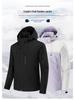 2024 Bei Jia Unisex Waterproof Windbreaker Jacket - Trendy Spring & Autumn Casual Coat for Couples