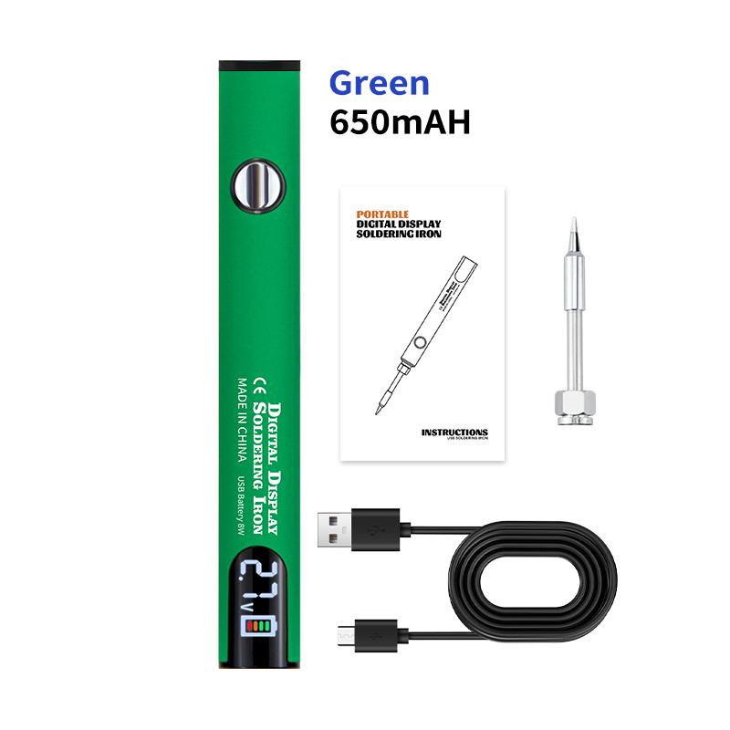 Portable Mini Digital Display Soldering Iron, USB-C Charging, DIY Tool, Three  Voltages, Available In 6 Colors For Sele