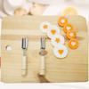 2pcs Stainless Steel Cookie Molds Stamped Shape Carrot Fruit Embossing Mold Butter Cone Push Press Baking Tools
