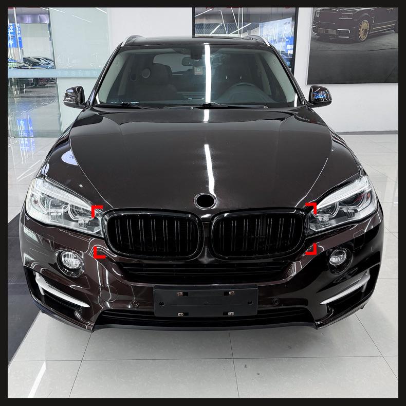 BMW X5 F15 M Sport 2014-2018 Lip Dianteiro, Spoiler Traseiro, Saias Laterais, Grelha, Kit de Modificação de Lip Traseiro