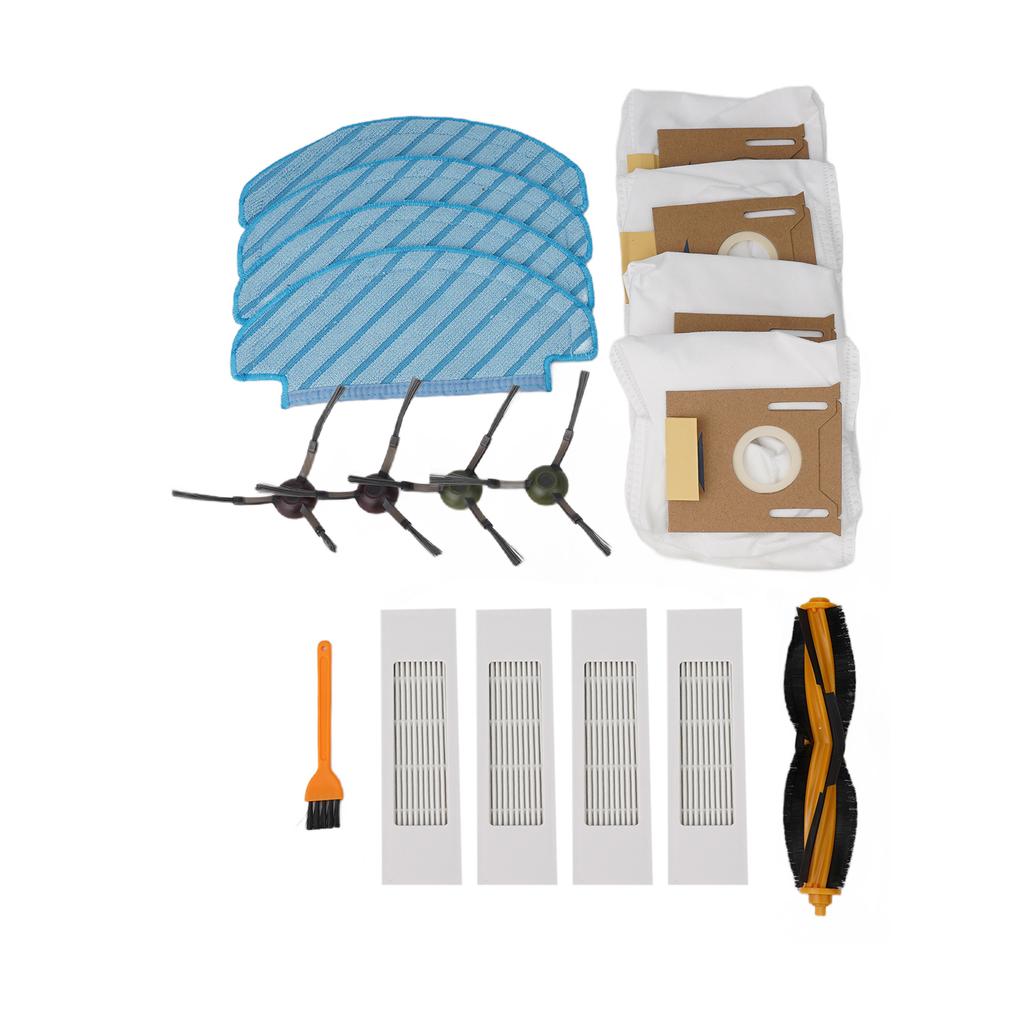 18 Pcs For N10/ N10 PLUS Brush Roller Side Brush Mop Cloth Vacuum Cleaner Accessories Cleaning Spare To Replace