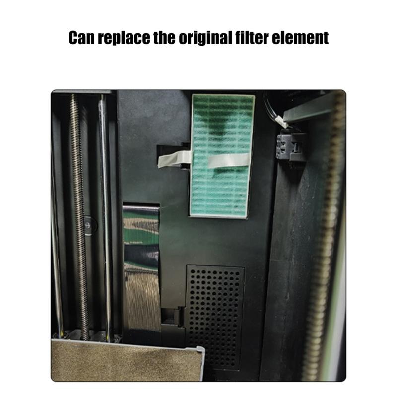 Hepa Air Filter Bundle Hepa Air Filter Bundle 3D Printer Parts for 5M Easy to Install Printer Filter Cartridge Replace