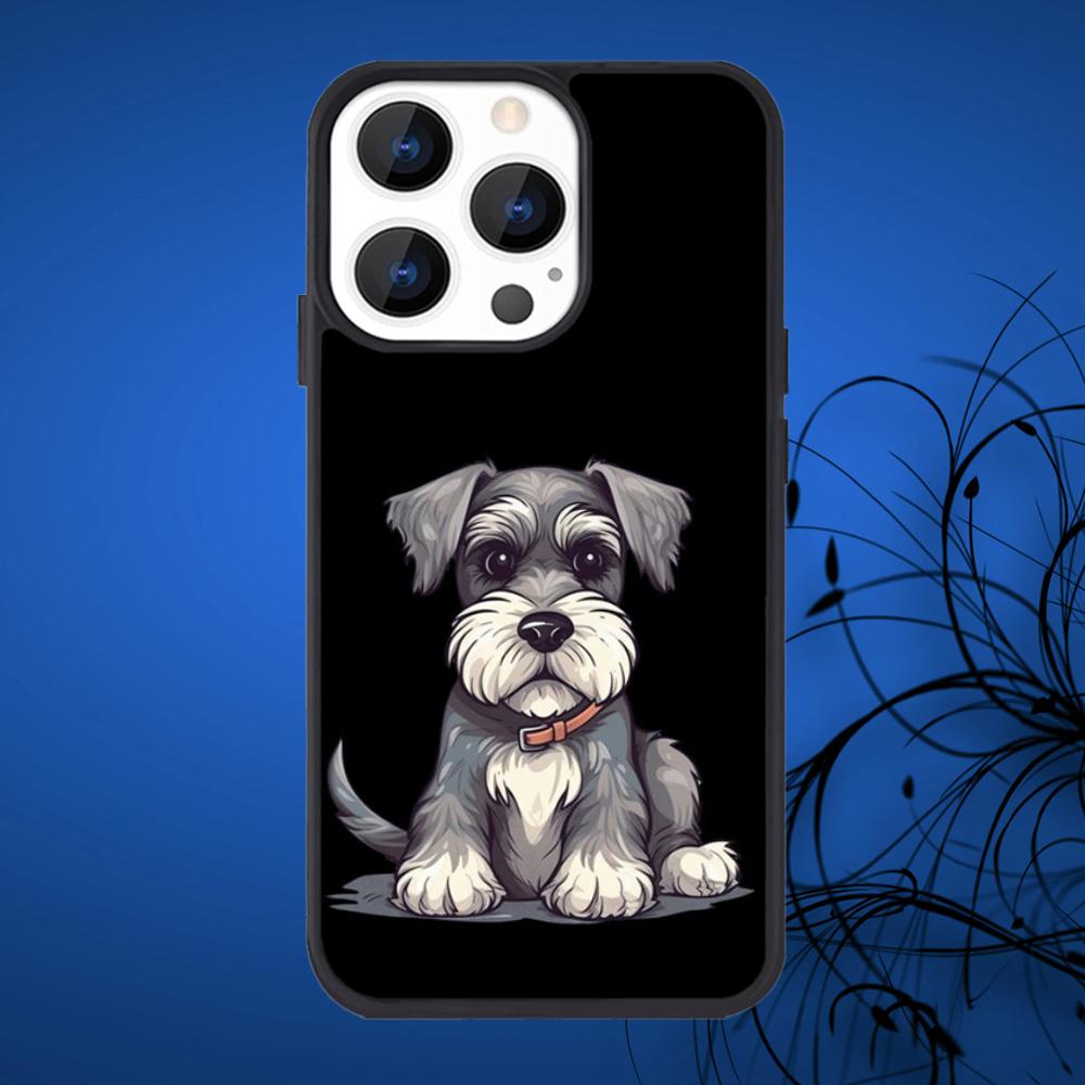 

Cartoon Schnauzer Dog Cute Phone Case For iPhone 16,15,14,13,12,11,Plus,Pro,Max Mini Magsafe Magnetic Wireless Charging iPhone11