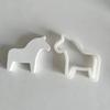 Horse Shaped Resin Molds, Animal Resin Molds for DIY Candle Craft Gypsum Ornaments Cake Fondant Decorations Baking