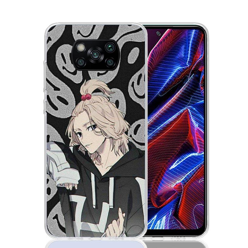 Anime Tokyo Aevengers Phone Case For Xiaomi Poco X7 X6 X5 Pro F7 Ultra Redmi 15C 15 13 13C 12 12C 10 10A 10C 9 9A 9C 9T Cover Po