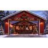 Christmas Door Cover, 189 84 Inch Holiday with and Design