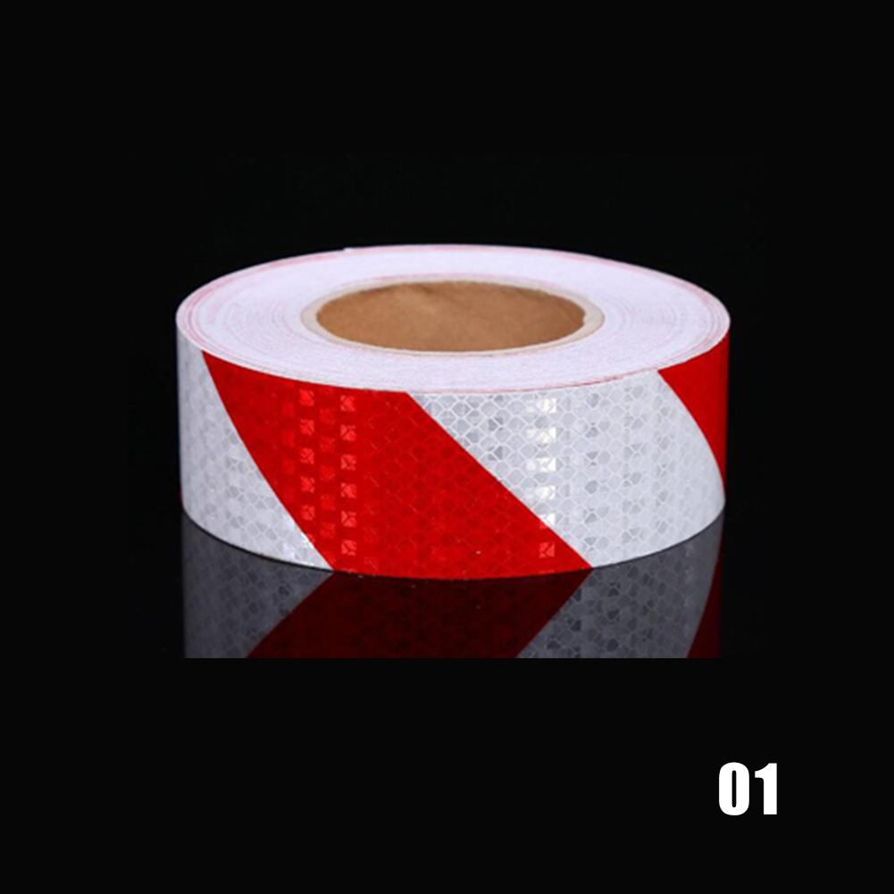 Car Safety Warning Tape Reflective Sticker Bike Frame Motorcycle Bicycle Decal Decor Reflective Strips Safety Mark Warning Tape