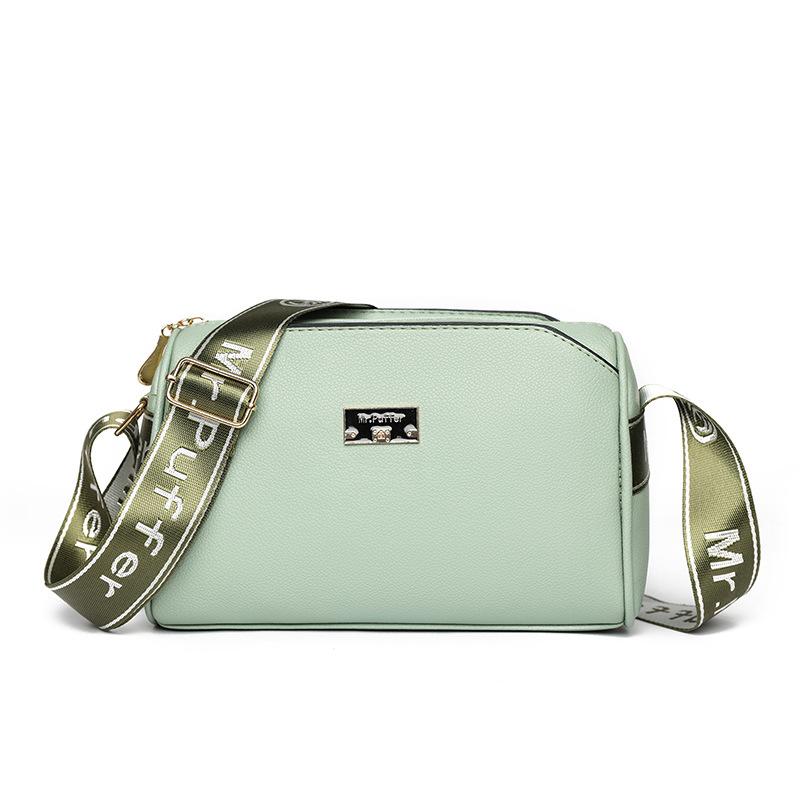 Bolsas Femininas de Alta Qualidade, Grande Capacidade, Banda Larga, Bolsas Populares de Ombro Cruzado, Mulheres de Meia-idade Fazendo Bolinhos