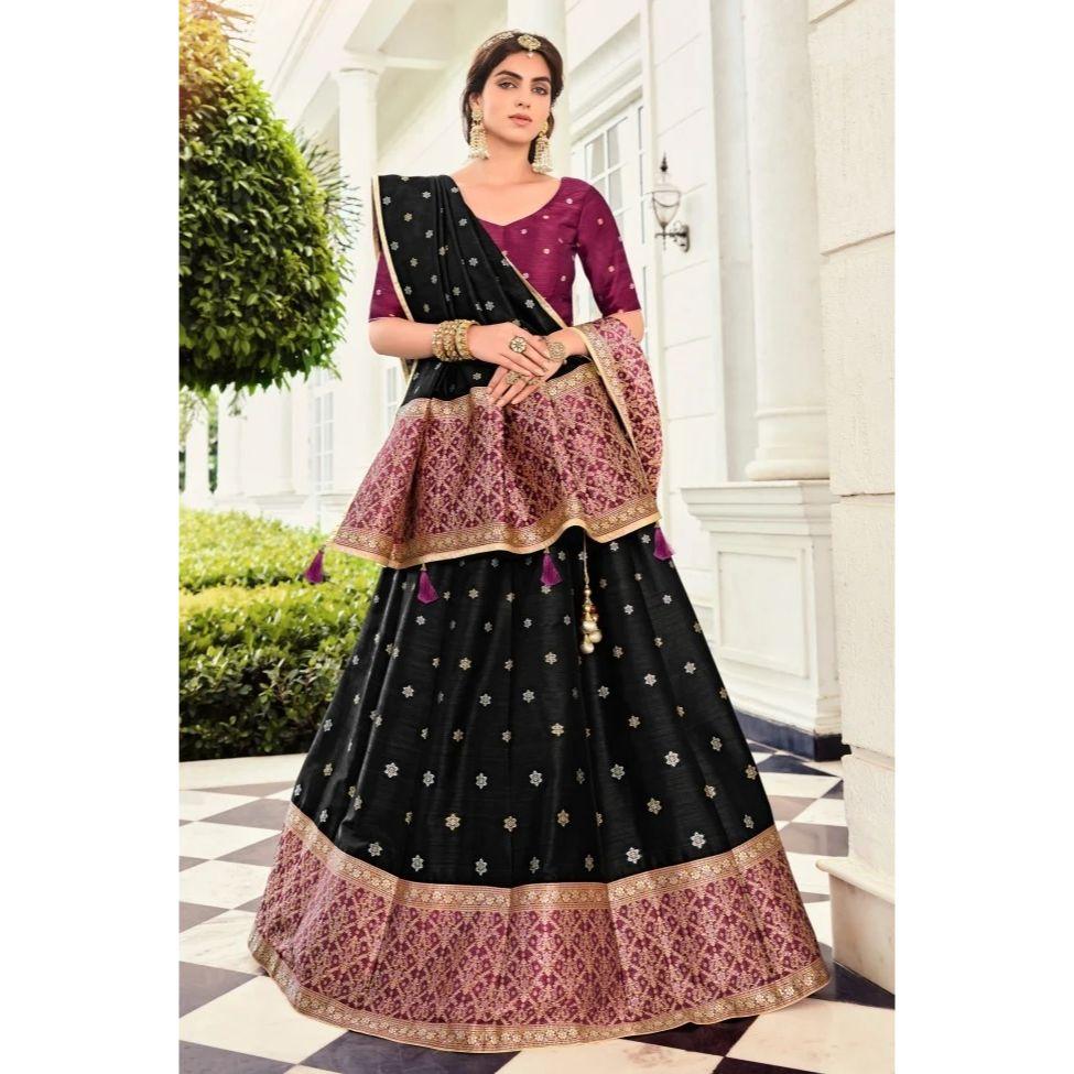 

НОВАЯ привлекательная и красивая одежда для вечеринок Silk Lehenga choli