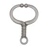 Installez facilement des pinces à nez de taureau avec ressort pour des installations rapides sur le bétail Acier au carbone pour la fiabilité
