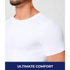 Mens Solid Fitted Compression Short Sleeve T Shirt Casual Sport Top