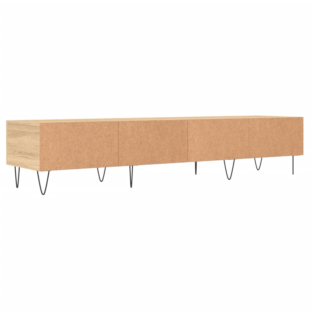 TV Stand Sonoma Oak 150 X 36 X 30 Cm Particleboard