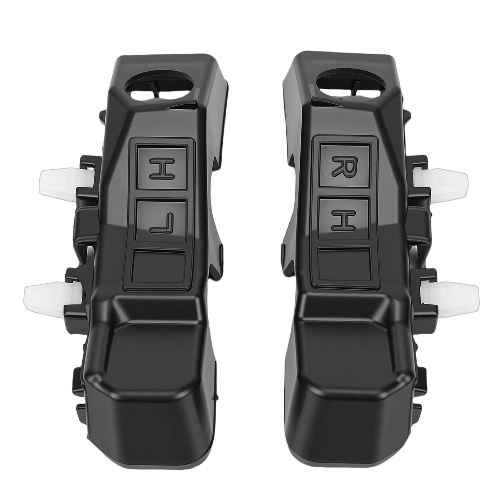 2PCS Front Bumper Side Bracket 865132V000 Front Bumper Cover Outer Retainer Mounting Bracket Replacement For Veloster