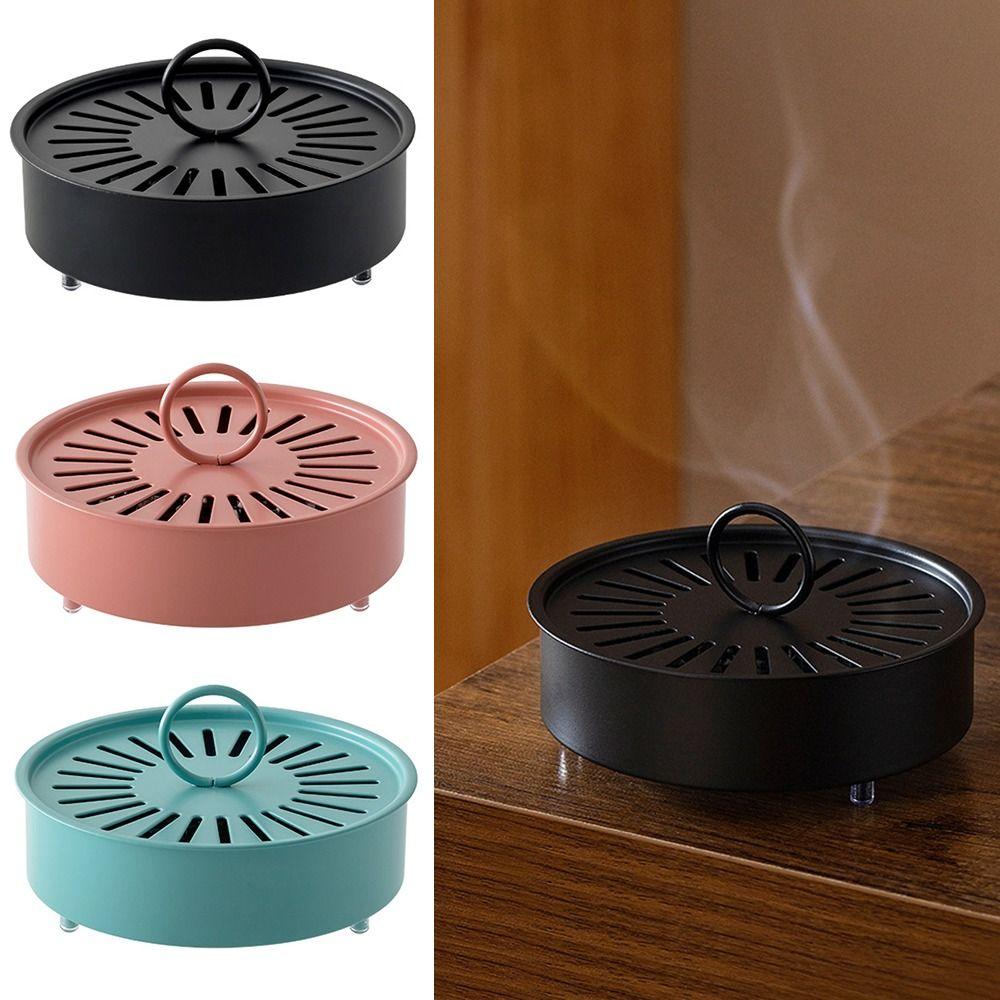 Metal Gnat Coil Holder Multifunctional Incense Holders for Household Bedroom Patio