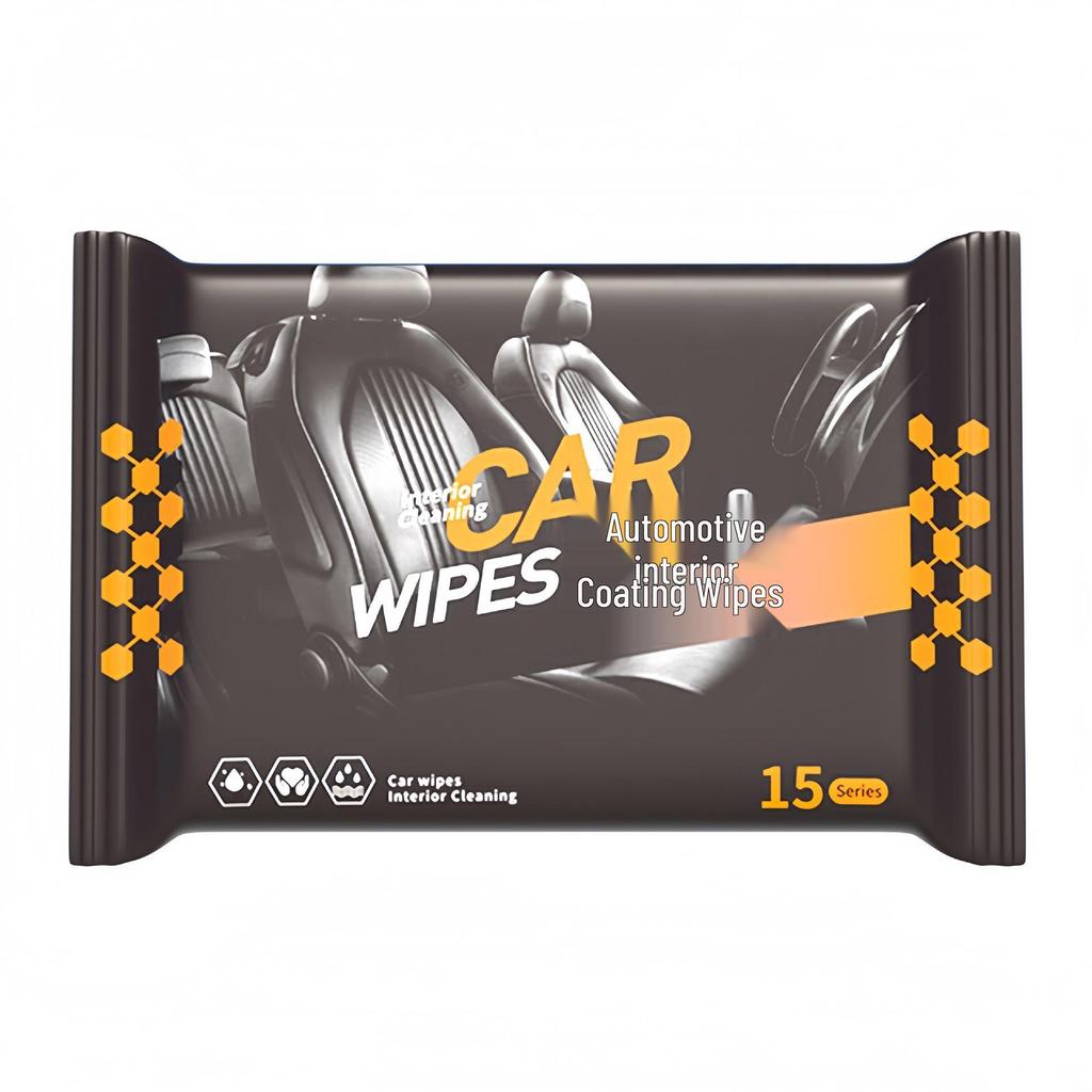 Leather Brightening & Polishing Wipes for Car Interiors