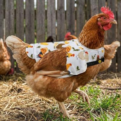 Adjustable Chicken Saddle Elastic Poultry Apron Chicken Harness Vest  Poultry Farming
