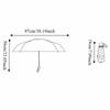 Ultralight Sun Shade Umbrella Wind Resistant Mini Sun Umbrella Manual Folding Rain Umbrella  Summer