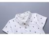 Summer Children's Two-Piece Set: Boys' Short Sleeve Shirt and Shorts