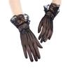 New Fashion Women Lace Party Sexy Gloves Full Finger Sunscreen Gloves Girl Mittens Gloves Wedding Dress Driving Accessory Gift