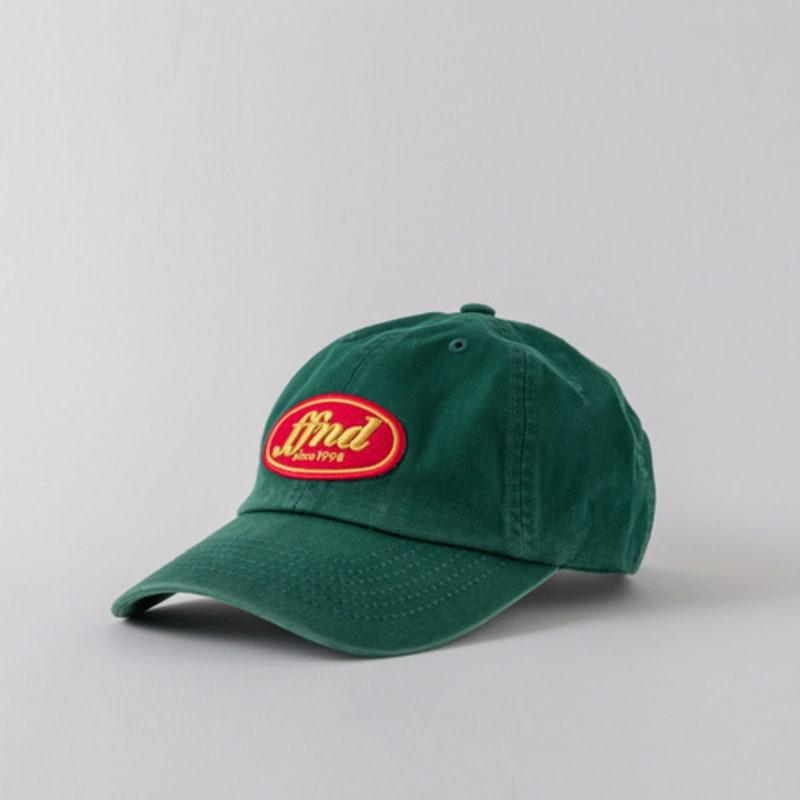 Human & Cat FFOUND VINTAGE WAPPEN BALL CAP / GREEN