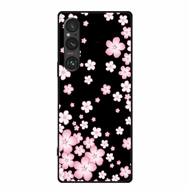 Etui na Sony Xperia 1 VI, luksusowe, miękkie silikonowe etui z TPU na tył telefonu Sony Xperia 1 VI 5G, urocze, odporne na wstrząsy, z motywem kwiatów i kreskówek
