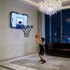 Compacts Indoor Basketball Hoops Remote LED Light Electronic Scoreboard For Bedroom Office Wall Mount Space Saving