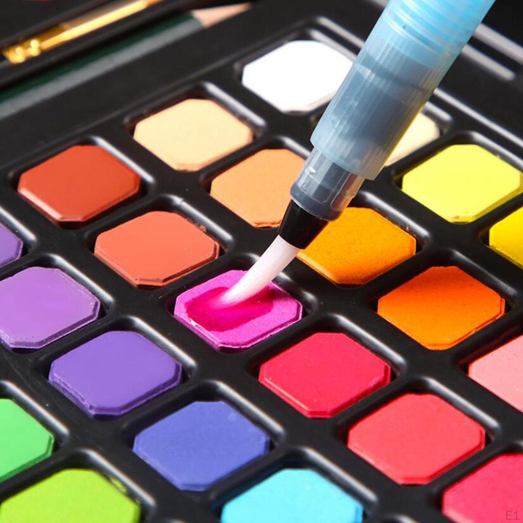 Creative Watercolor Paint Set - 48 Assorted Colors for Art Enthusiasts