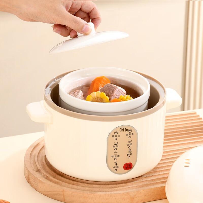 Boside Multifunction Mini Electric Ceramic Stew Pot
