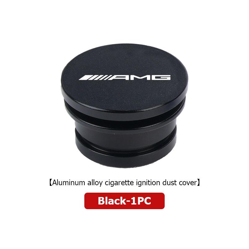 Car Sticker Car Aluminum Alloy Cigarette Lighter Cover Cap Plug Accessories For Mercedes Benz AMG A B C E G Class A180 CLK CLA G
