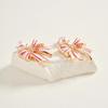 Fashion Butterfly Knot Ear Studs Zinc Alloy For Women Summer