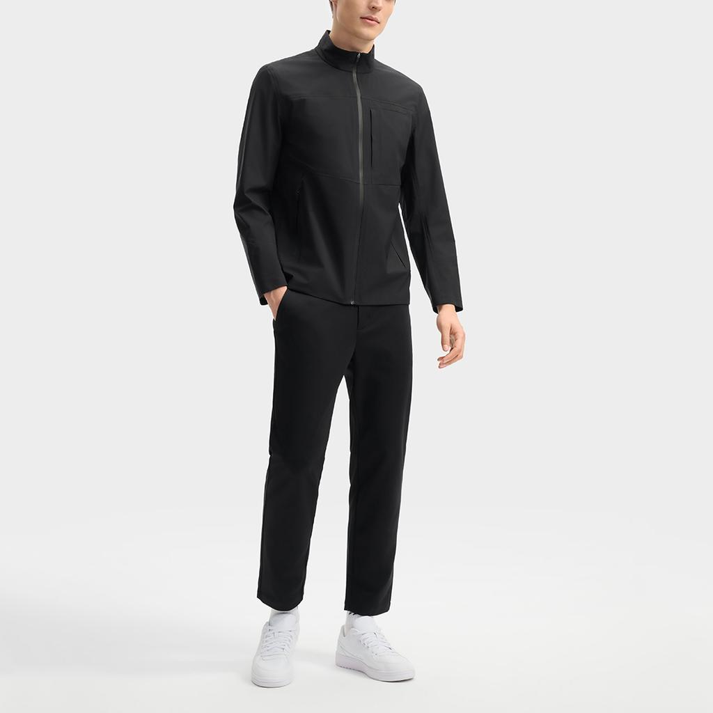 Men's FILA Jackets Men's Jet Black Stand Collar Moderate Other