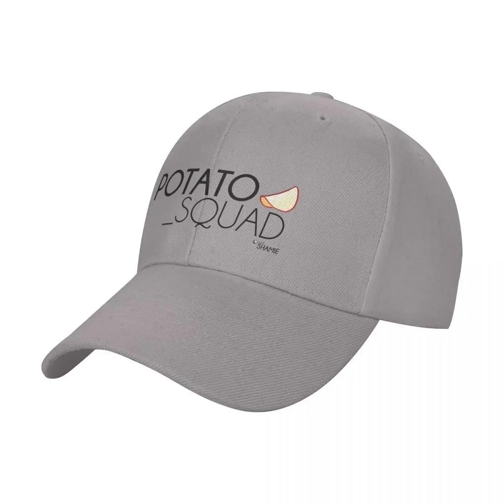 Potato Squad in black Baseball Cap golf hat genuine designer cap Men's Baseball Women's