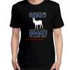 Always Be Yourself Unless You Can Be A Donkey Funny Graphic T Shirts Summer Tees Tops Cotton Unisex Breathable Printing T Shirt