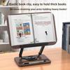 Multifunctional  Adjustable Height 360-Degree Rotation Reading Stand Enlarged Bookstand for Desktop Laptop