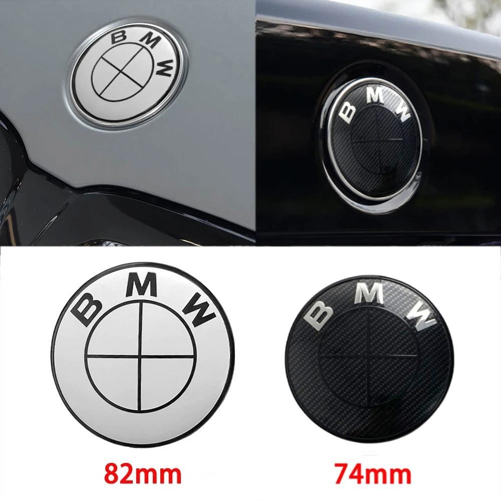 cvbsy2 New black white Logo for BMW F30 F32 F34 F20 X3 X5 X6 ABS badge logo sticker 74/82mm front/rear logo 56/68mm wheel hub cover.