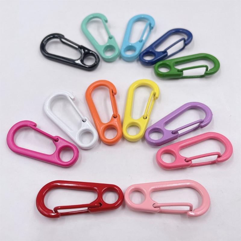 10pack Personality Car Keychains Car Key Rings Holder Small Key Buckles for Organizing Home and Travel Essential