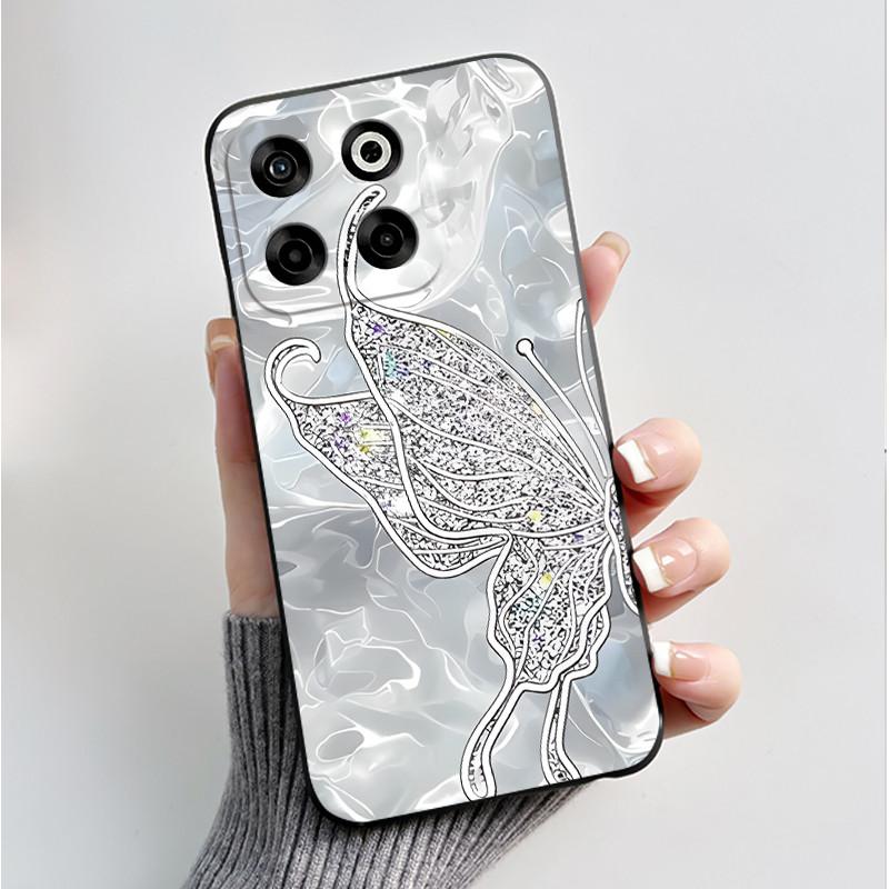 

Чохол для ZTE Blade V70 З принтом Чохол для ZTE Axon 70 М який силіконовий Чорний корпус для ZTE Nubia V70 Funda Милий Чохол з квітковим мультфільмом ZTE Nubia V70