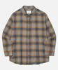 607Kodeu Melo Check Long Sleeve Shirt (Orange)