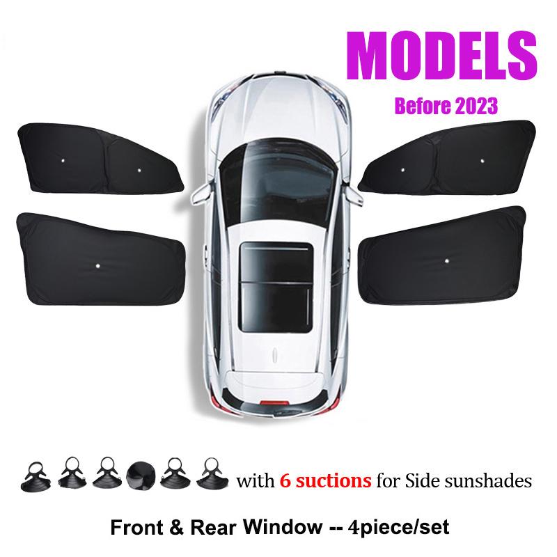 Stínidlo střešního okna pro Tesla Model S 2025 Boční okno Zatemňovací stínidlo Sklopná clona střešního okna Stínící síťka střešního okna ModelS Čelní sklo