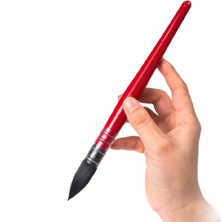 Watercolor Brush Wood Handle Nylon Bristles Liner Paint Brush for Fine Detailing Acrylic Watercolor Oil Art Painting